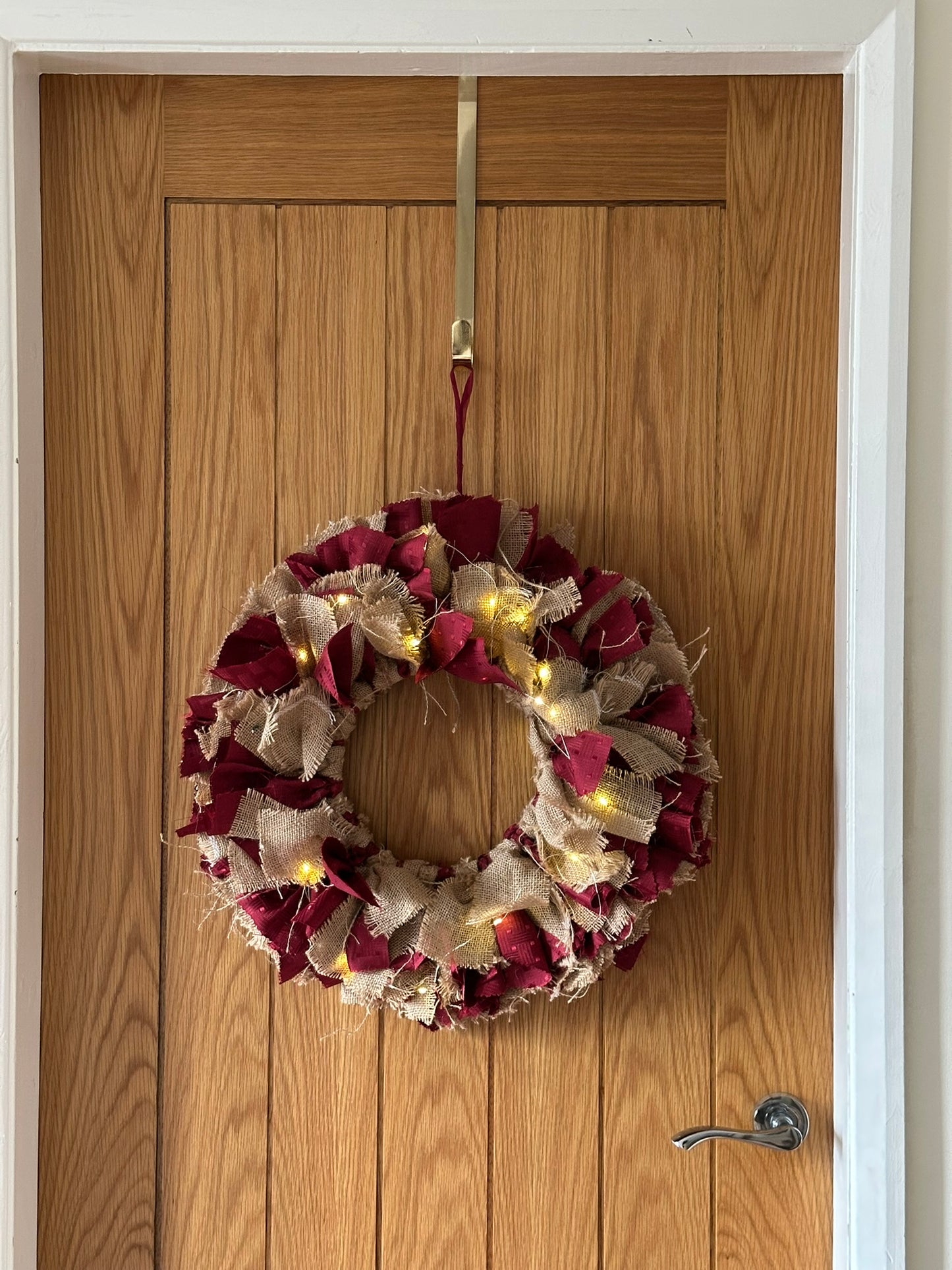 Rustic Winter Wall Wreath
