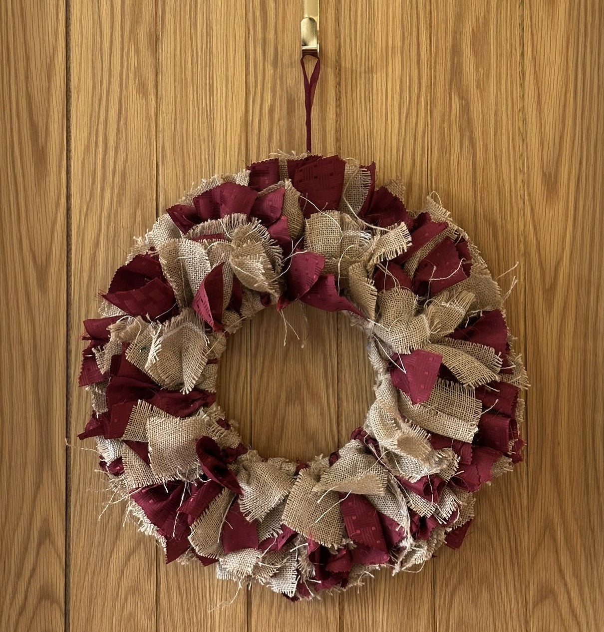 Rustic Winter Wall Wreath