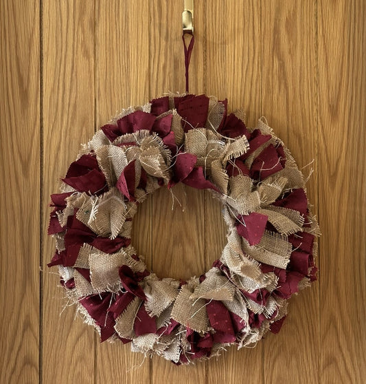 Rustic Winter Wall Wreath